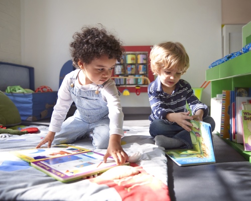 children playing in london daycare