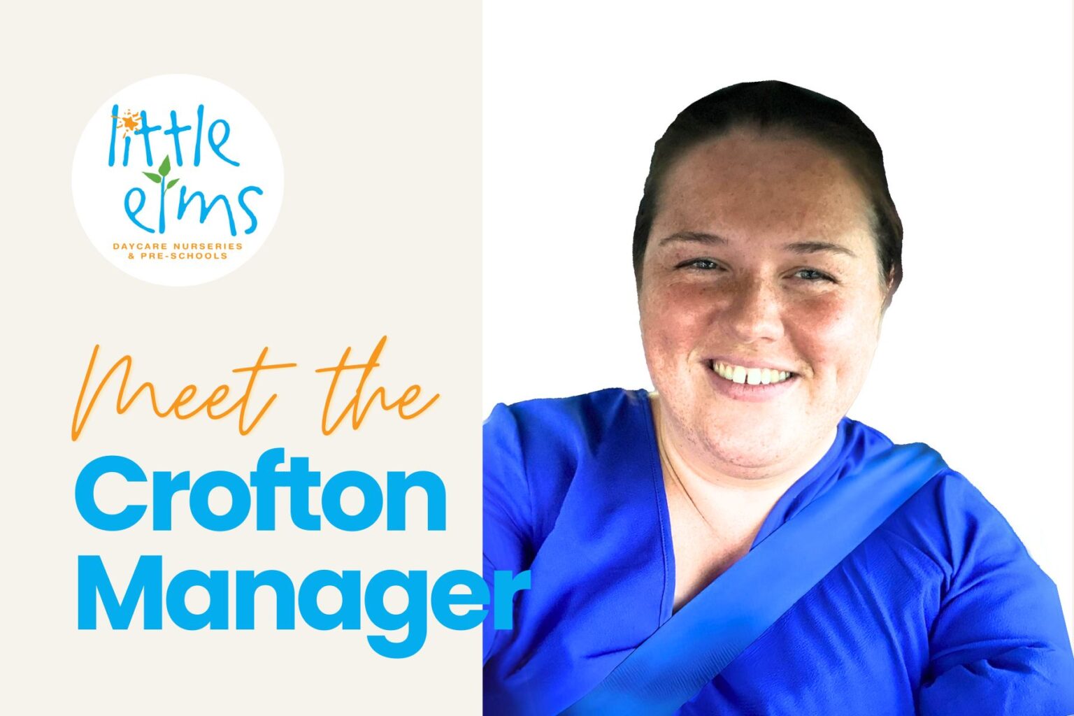 Meet Emma, Nursery Manager Nurturing Little Minds at Little Elms